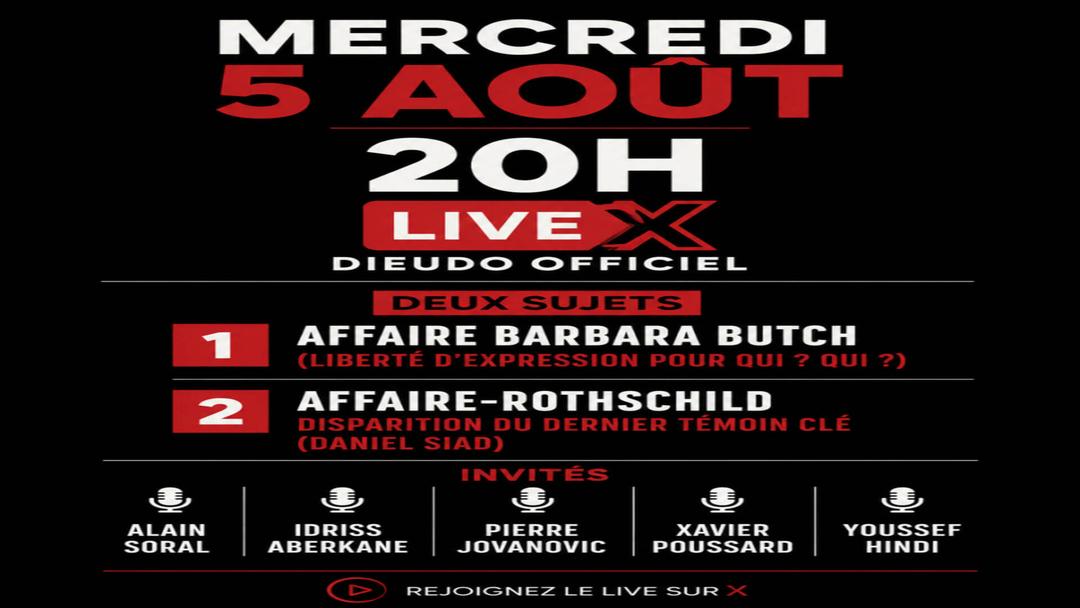 Rediffusion du live : l'affaire Barbara Butch