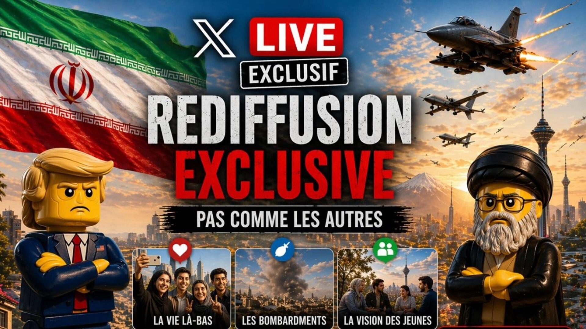 Rediffusion du live : la jeunesse iranienne témoigne