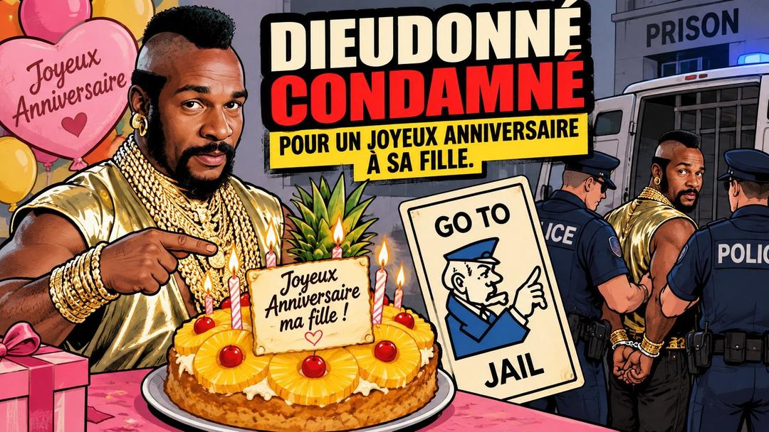 Condamné pour un joyeux anniversaire à sa fille
