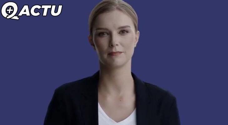 Une IA présentatrice TV ?