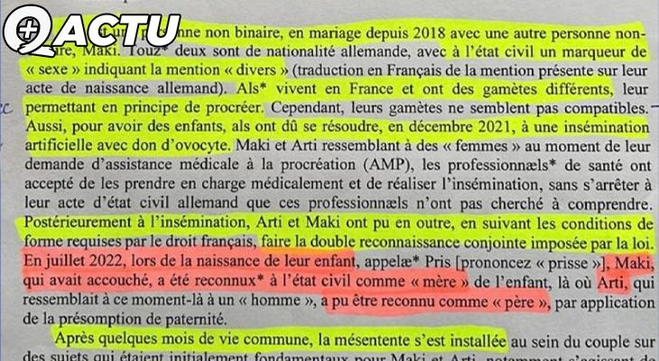 Une examen de licence en droit écrit en écriture inclusive incompréhensible ?