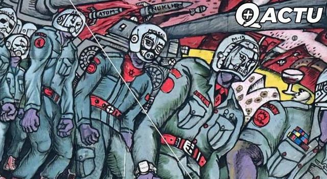 Exposition d'art en Allemagne, une oeuvre accusée d’antisémitisme.