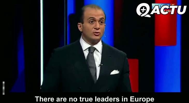 Quand la TV russe se moque de Macron...